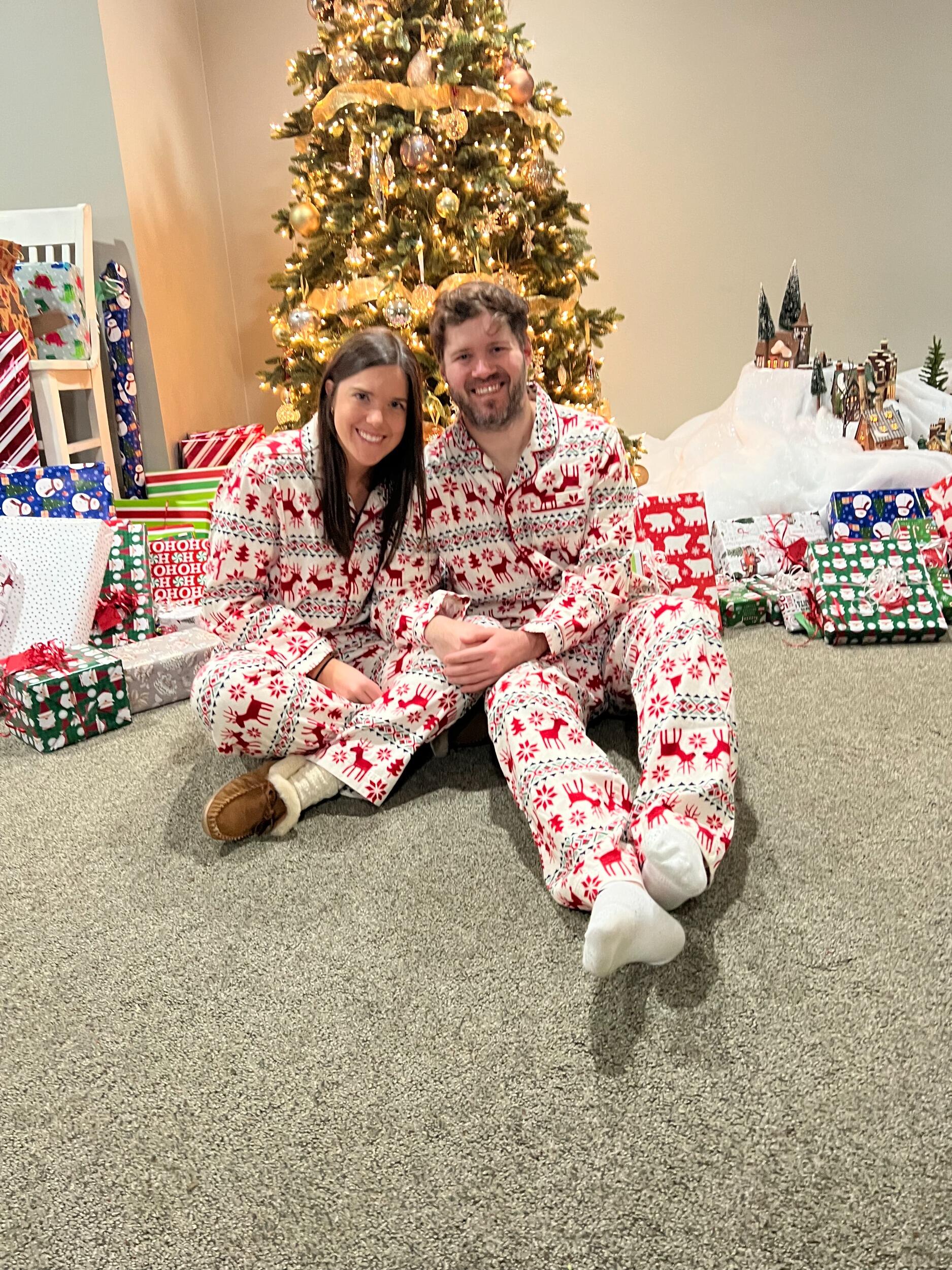 Matching PJs for Christmas