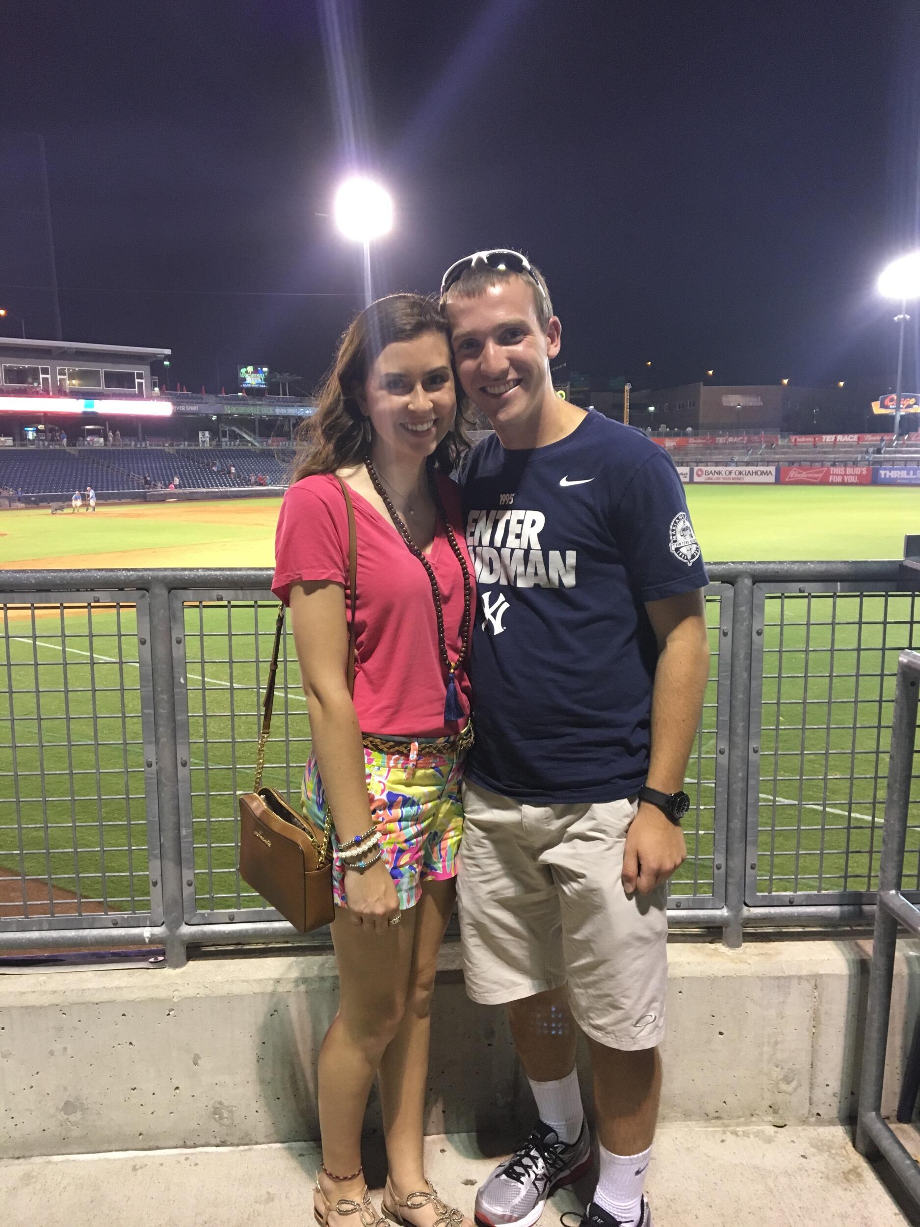 Drillers game (date?) night
