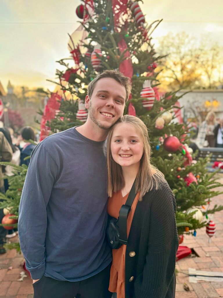Dahlonega, Georgia with Abby's family.