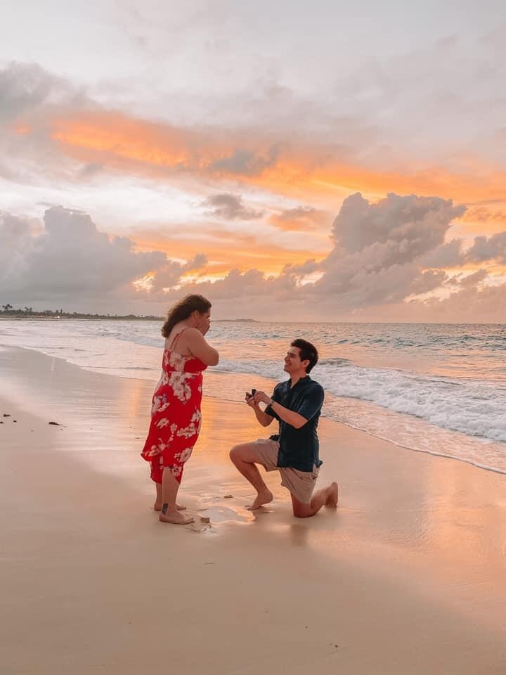 Went to Punta Cana and got engaged!