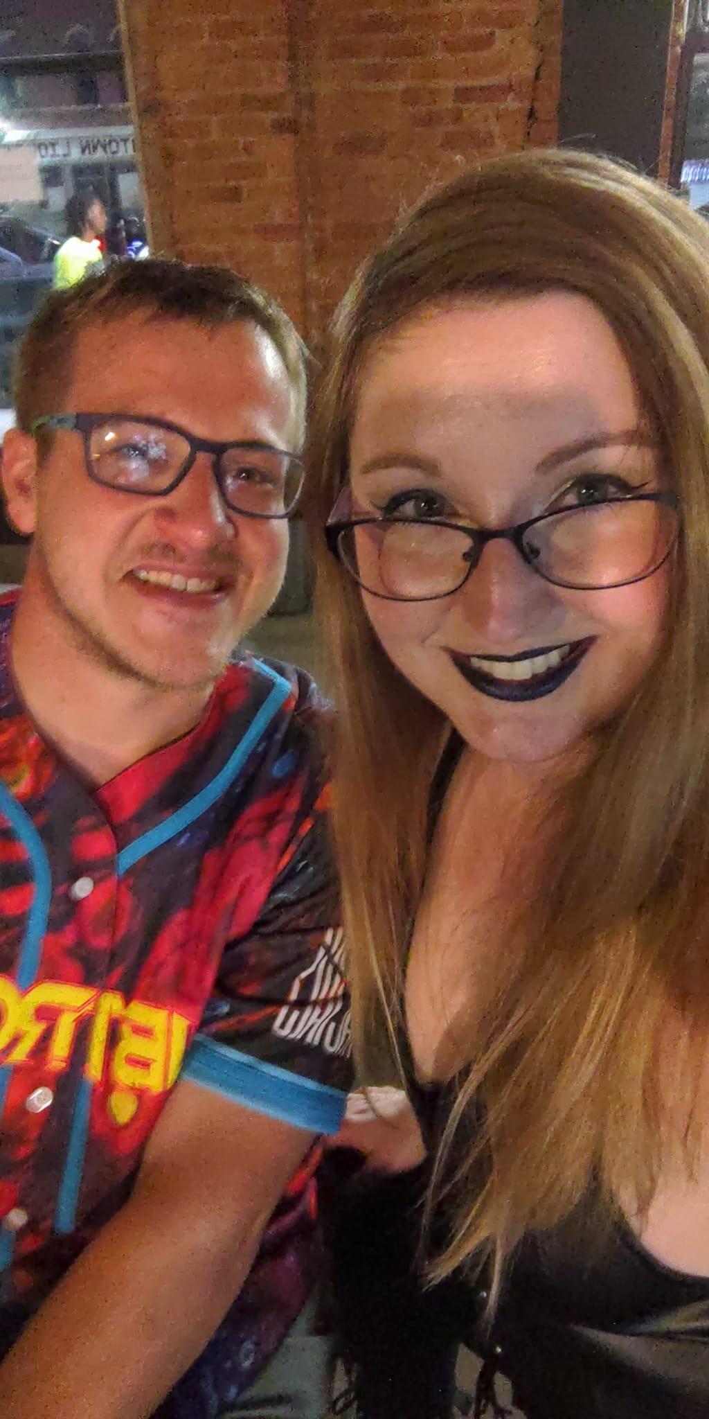 Another concert together a few months later. We didn't take many photos together in between the wedding and now, we were busy!