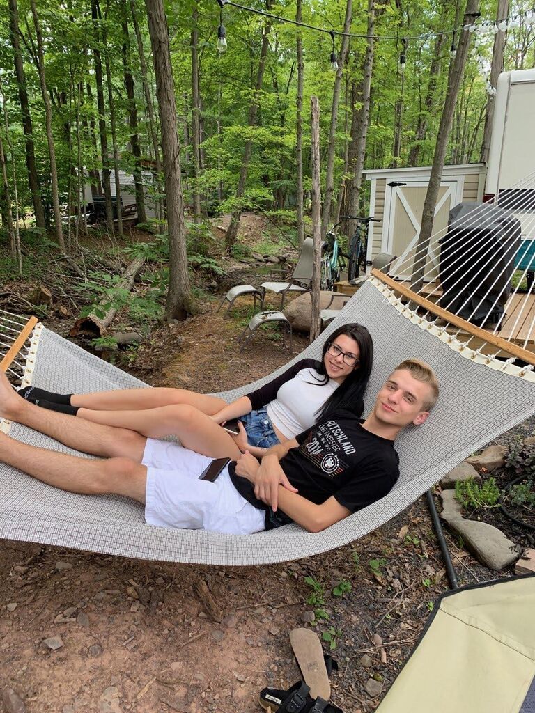 Summer at the Campsite, Catskills, NY. 