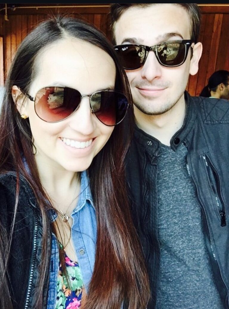 One of our first dates going to the Philadelphia Zoo!