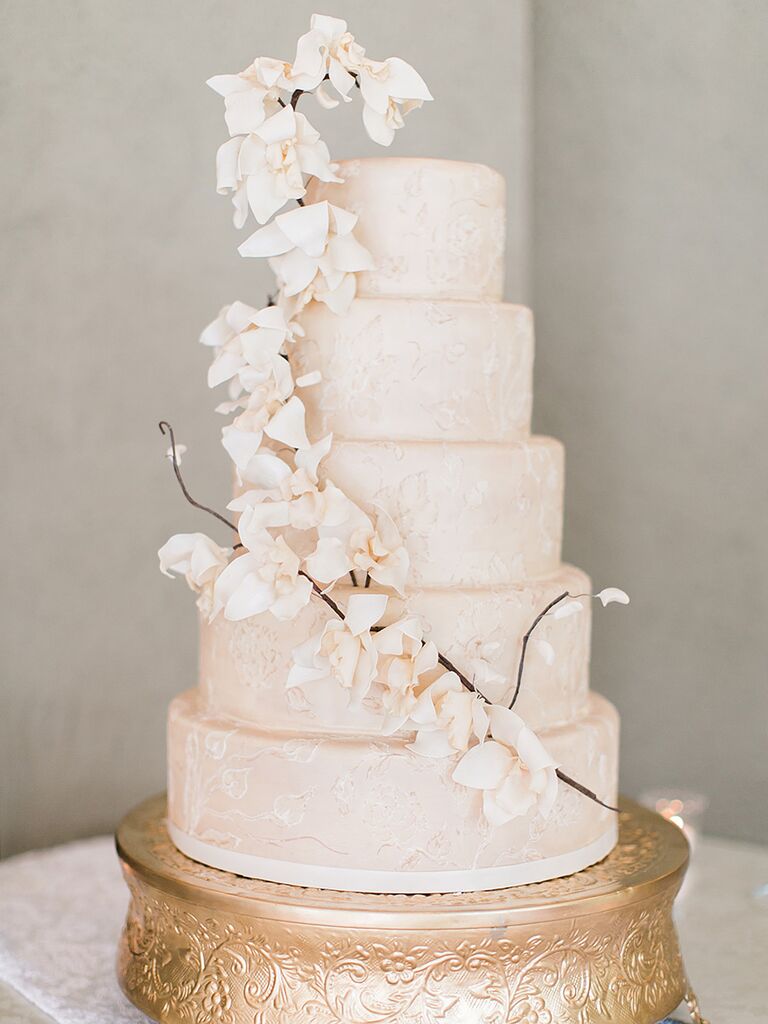 Sugar Flower Wedding Cakes 24 Unique Sugar Flower Wedding Cakes