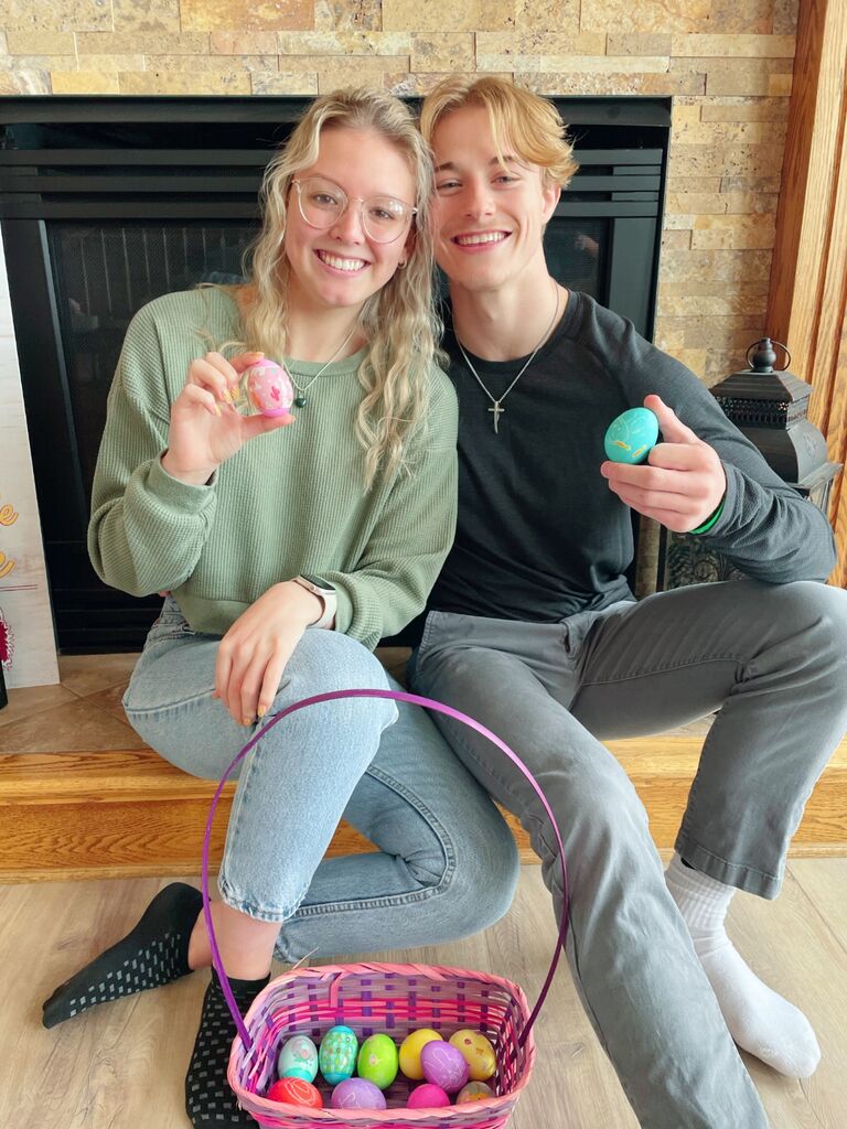 Our first Easter.