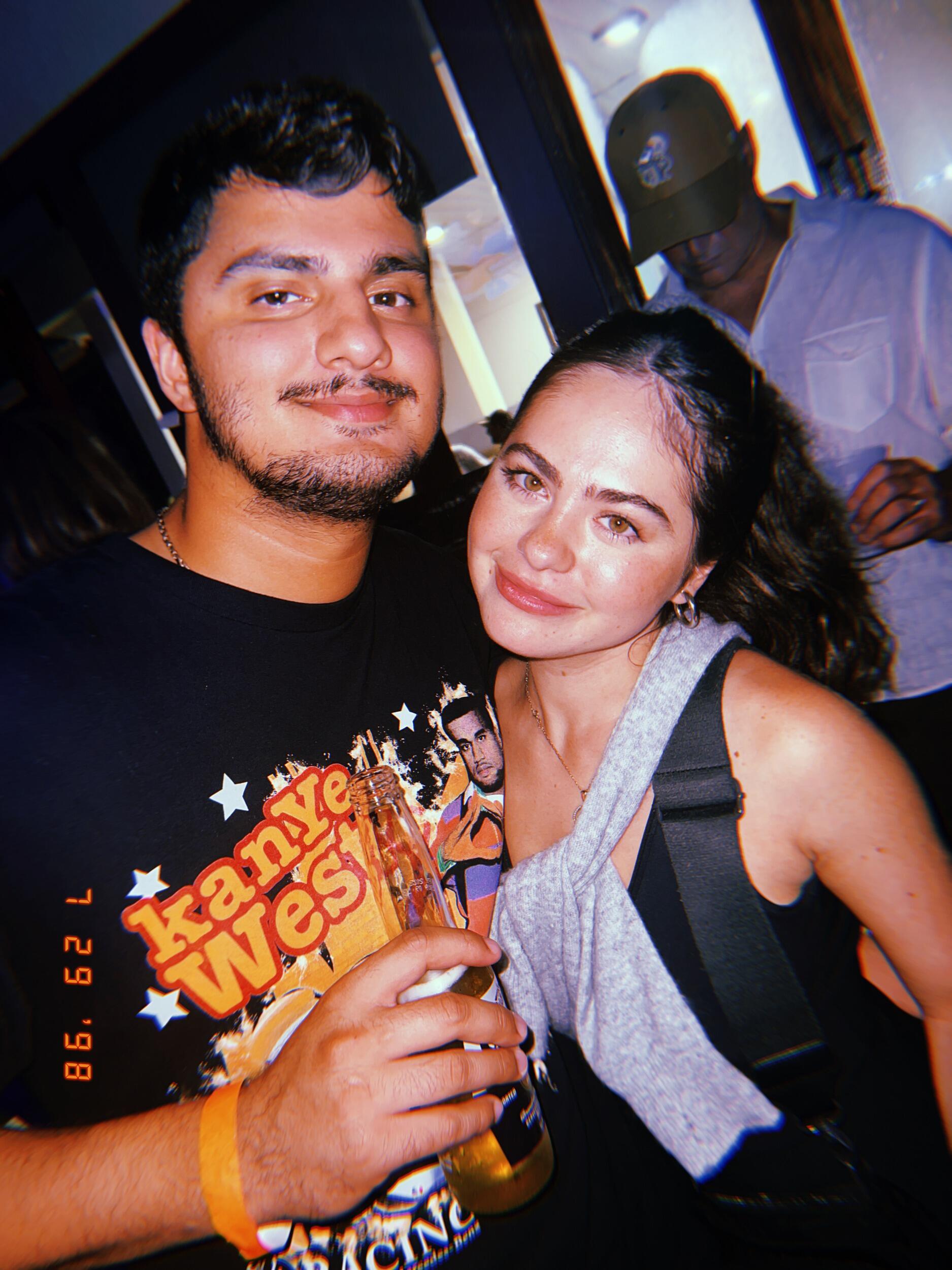 First time we talked (happy hour)
