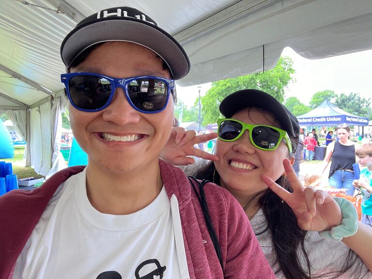 Our kind of weekend: love, laughter, and togetherness at Mayfest!