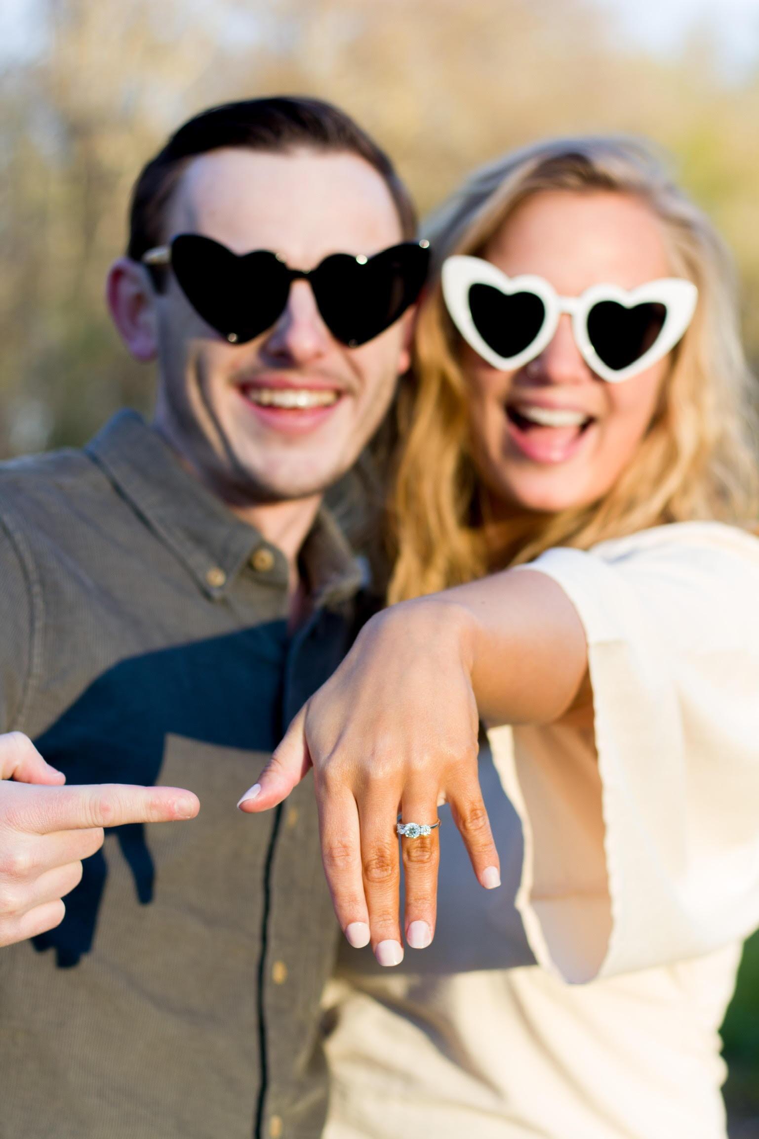 Our real personalities... we're not really that serious