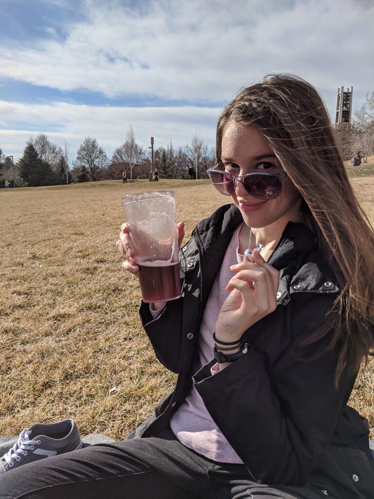 Martinelli's and chocolate kisses