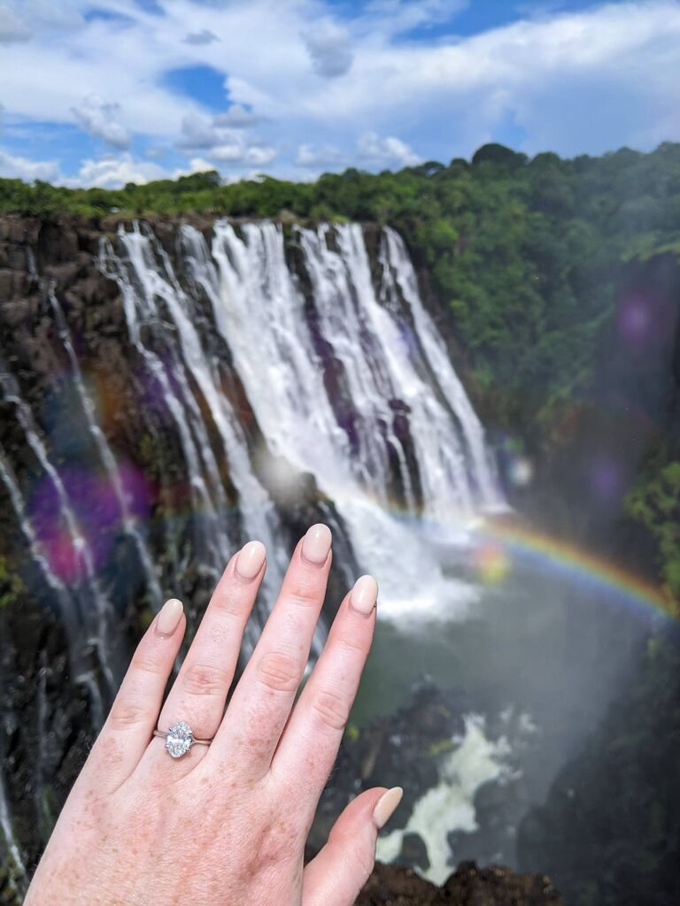 Trip of a lifetime beginning our lifetime together!