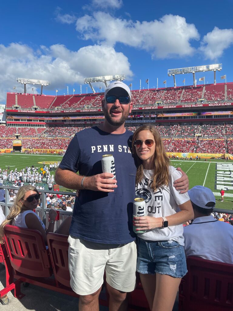 Matt's initiation into Penn State football.