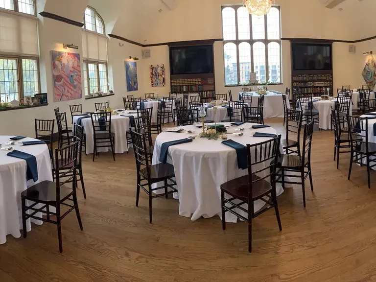 Carnegie Library Special Events winter wedding venue in Mishawaka, Indiana