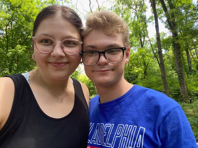 Us on one of our many nature walks