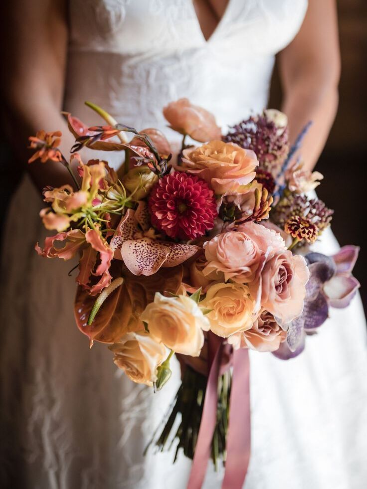 Fall Bridal Bouquets