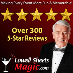 Lowell Sheets, Magician — The Magic Bartender, profile image
