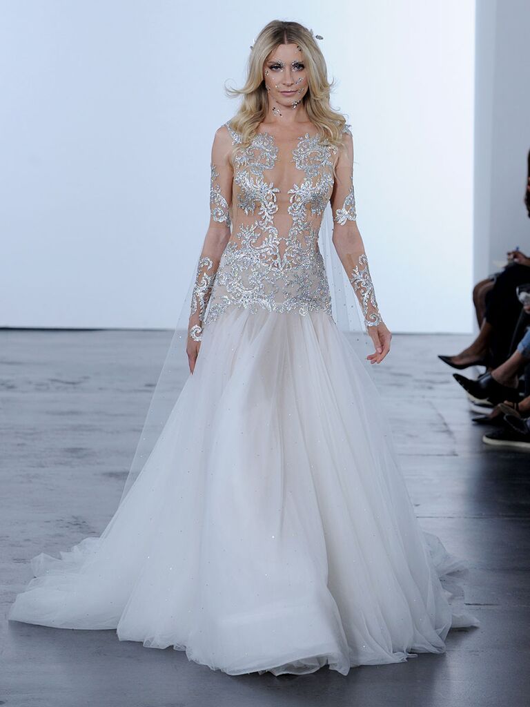 Pnina Tornai Fall 2018 Collection: Bridal Fashion Week Photos