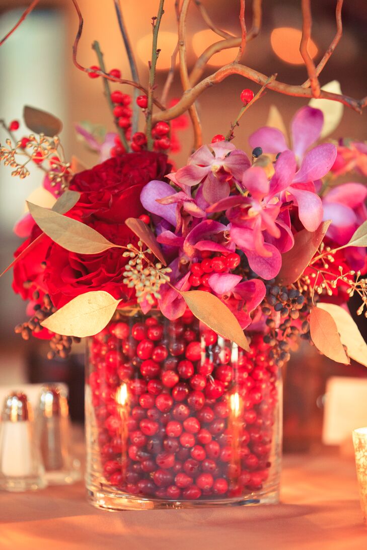 Winter Berry Centerpiece