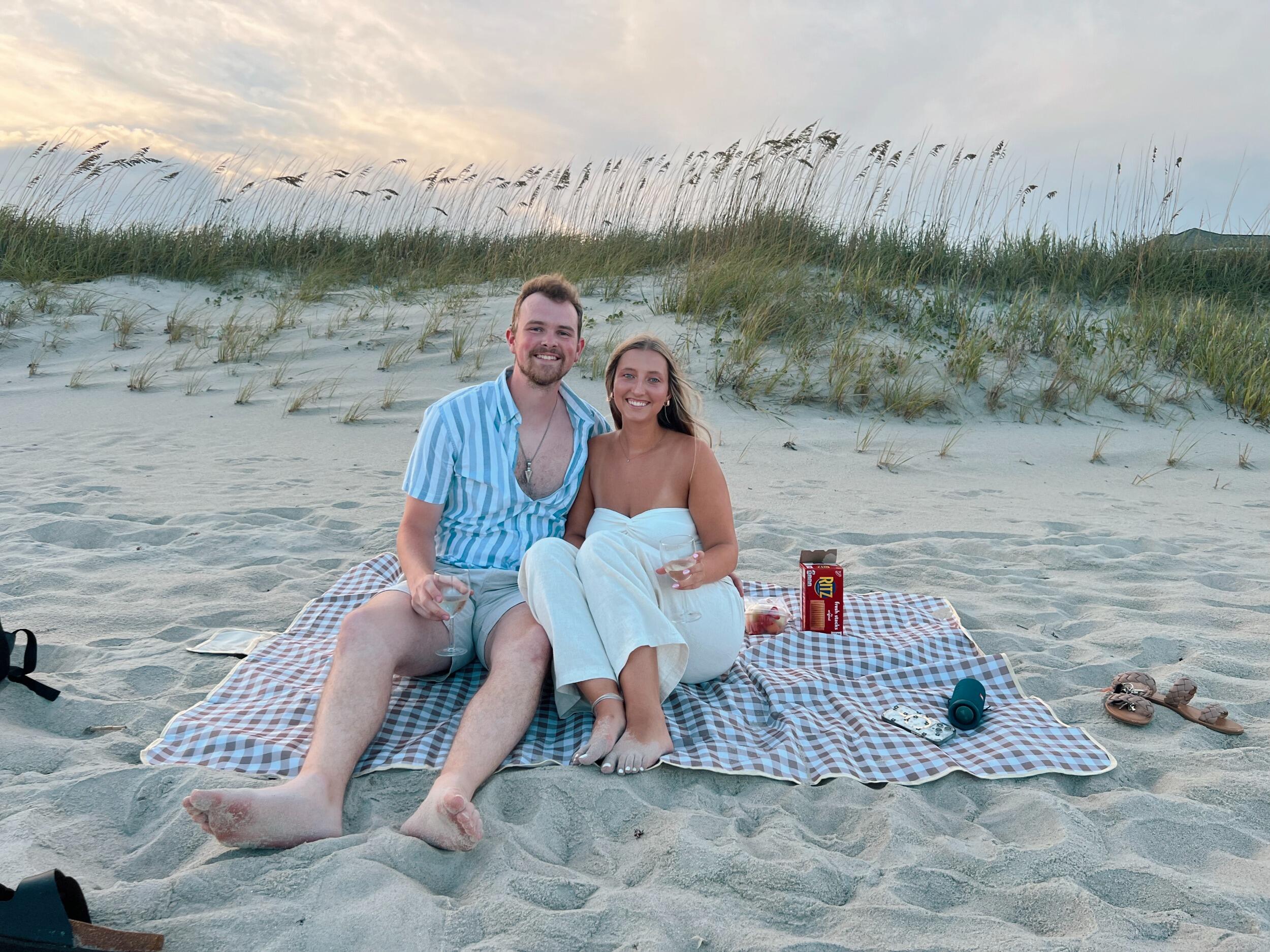 OIB beach picnic date