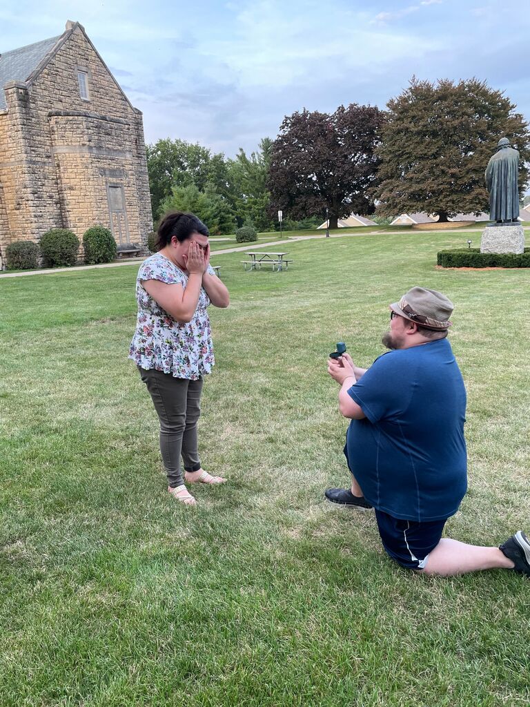 And this is when I realized that I was officially going to be engaged!