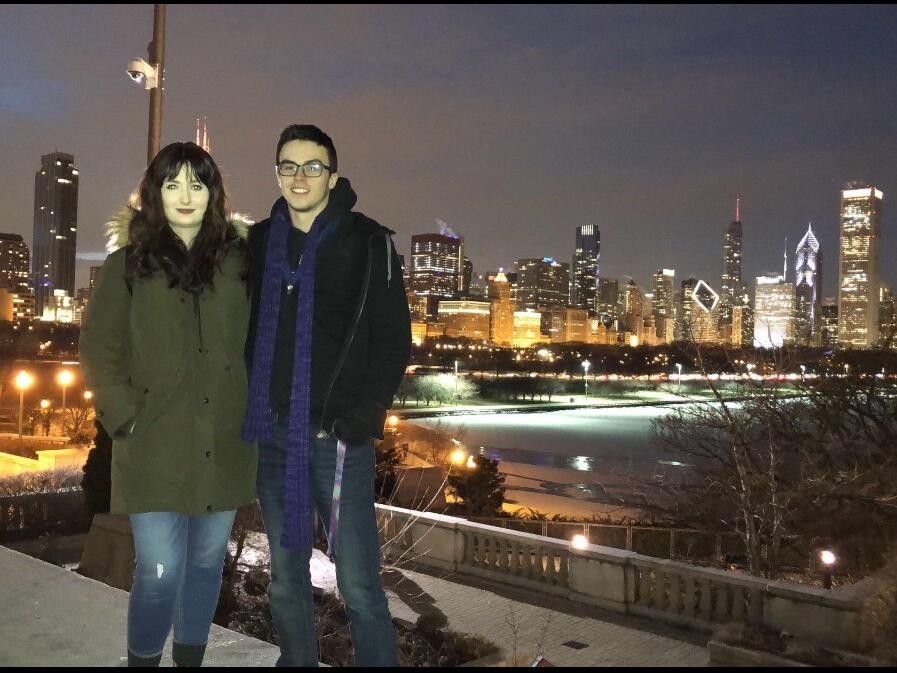 We met when we were neighbors our junior year of college. We were friends for three whole years before we started dating.