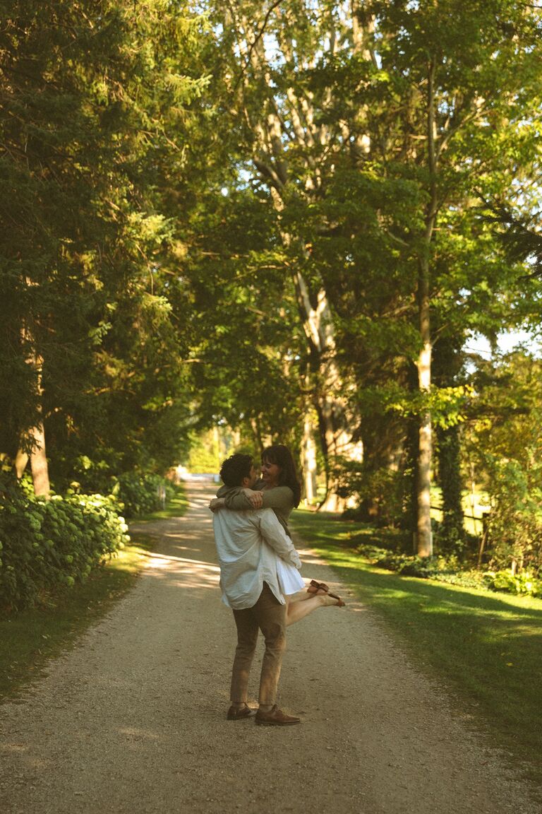 We get hitched!