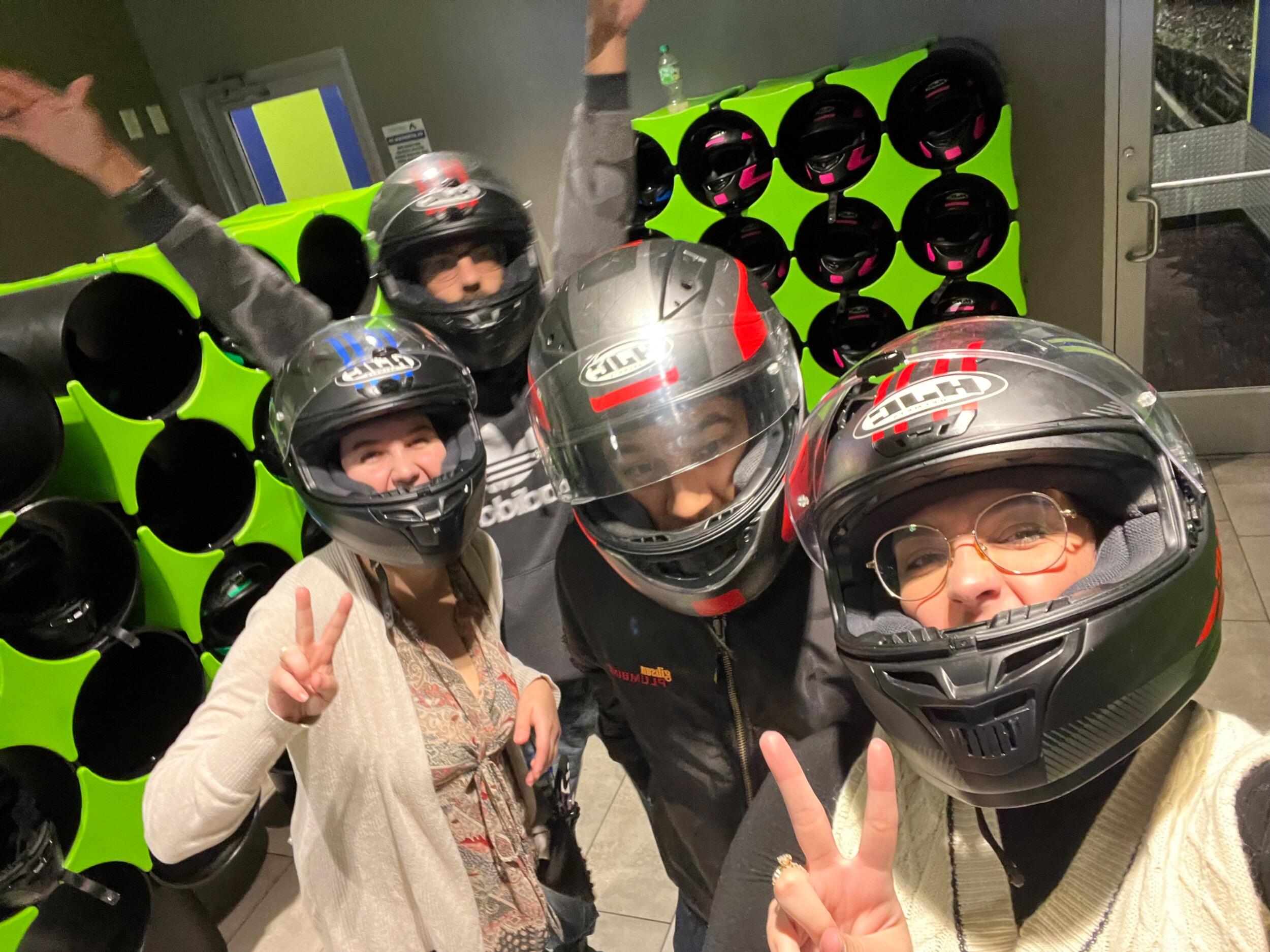 Go-Kart with friends