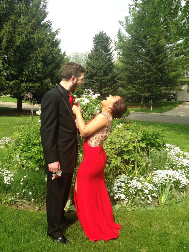 Riley asked Kylee to his senior prom and they danced the night away on a boat on the Detroit River.
