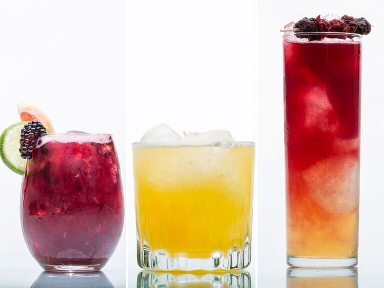 The Newest Summer Wedding Cocktail Trend