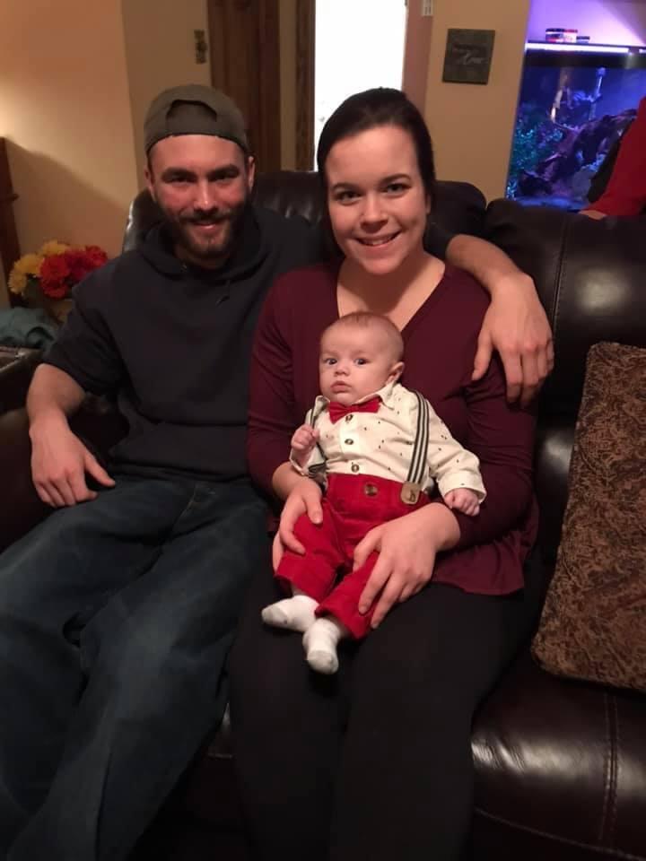 Our first Christmas as a little family!