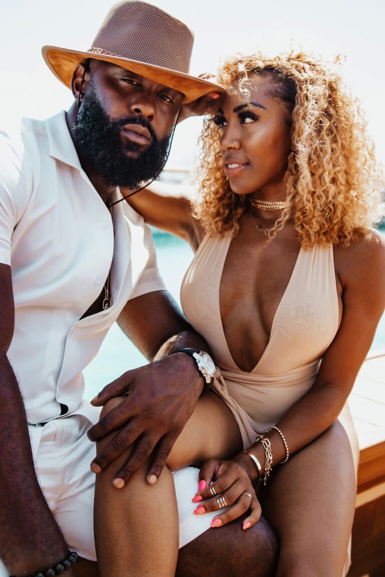 The couple used the photos from this photoshoot to announce their relationship publicly on social media @jashaandjoya. 