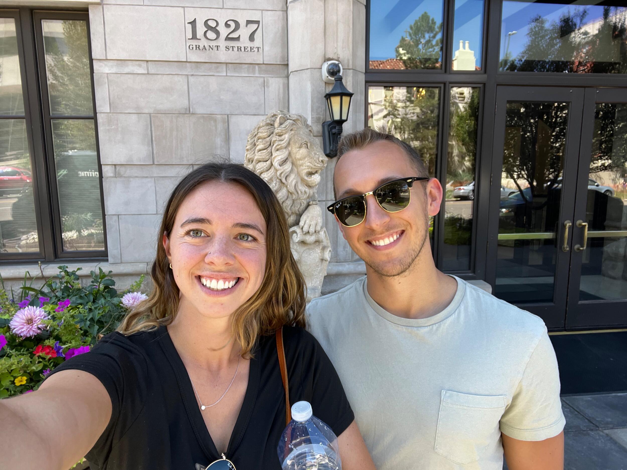 First apartment together (thank you Denver)