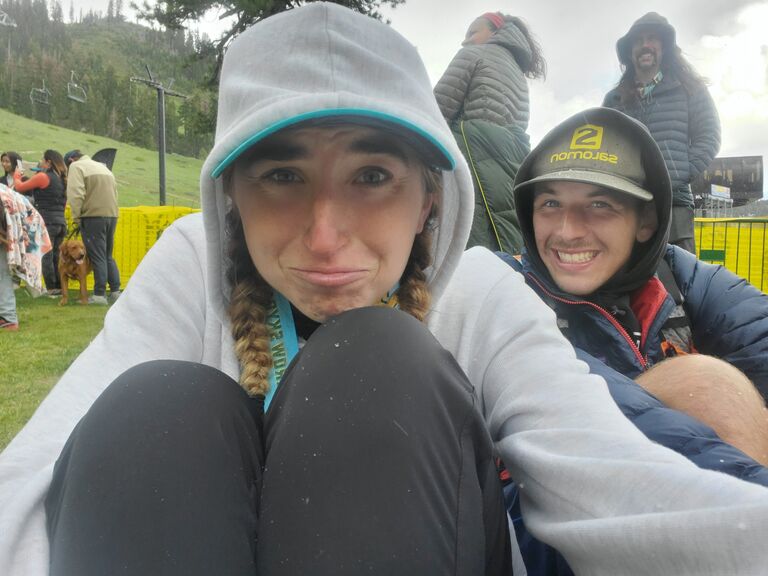 Broken Arrow Skyrace
--> How to get to know someone really well: road-trip to CA and race up a mountain in some freezing rain.