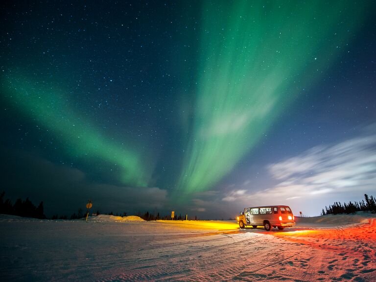 Northern light, Fairbanks, Alaska