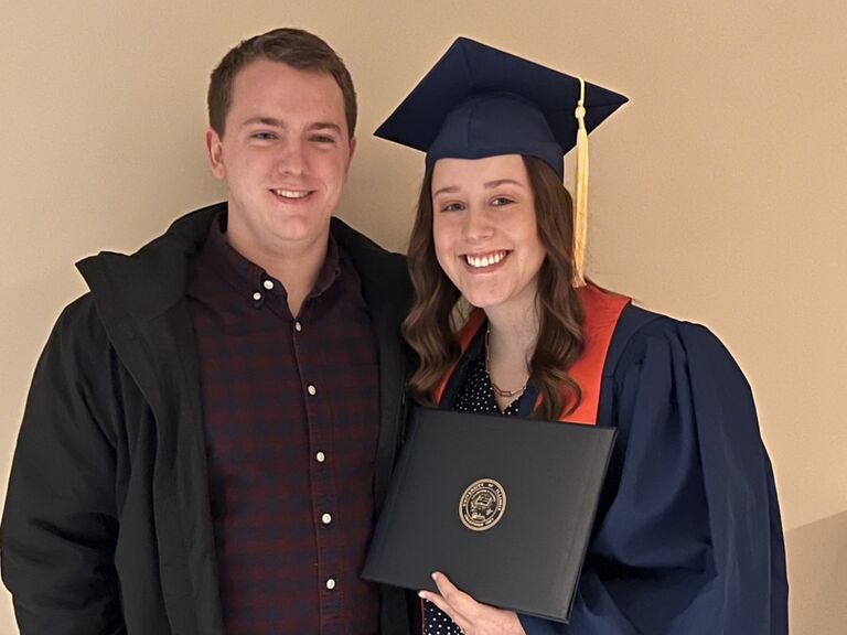 And then in December of 2022, I graduated.   We loved our time in college, and the University of Illinois will always hold a special place in our hearts. 