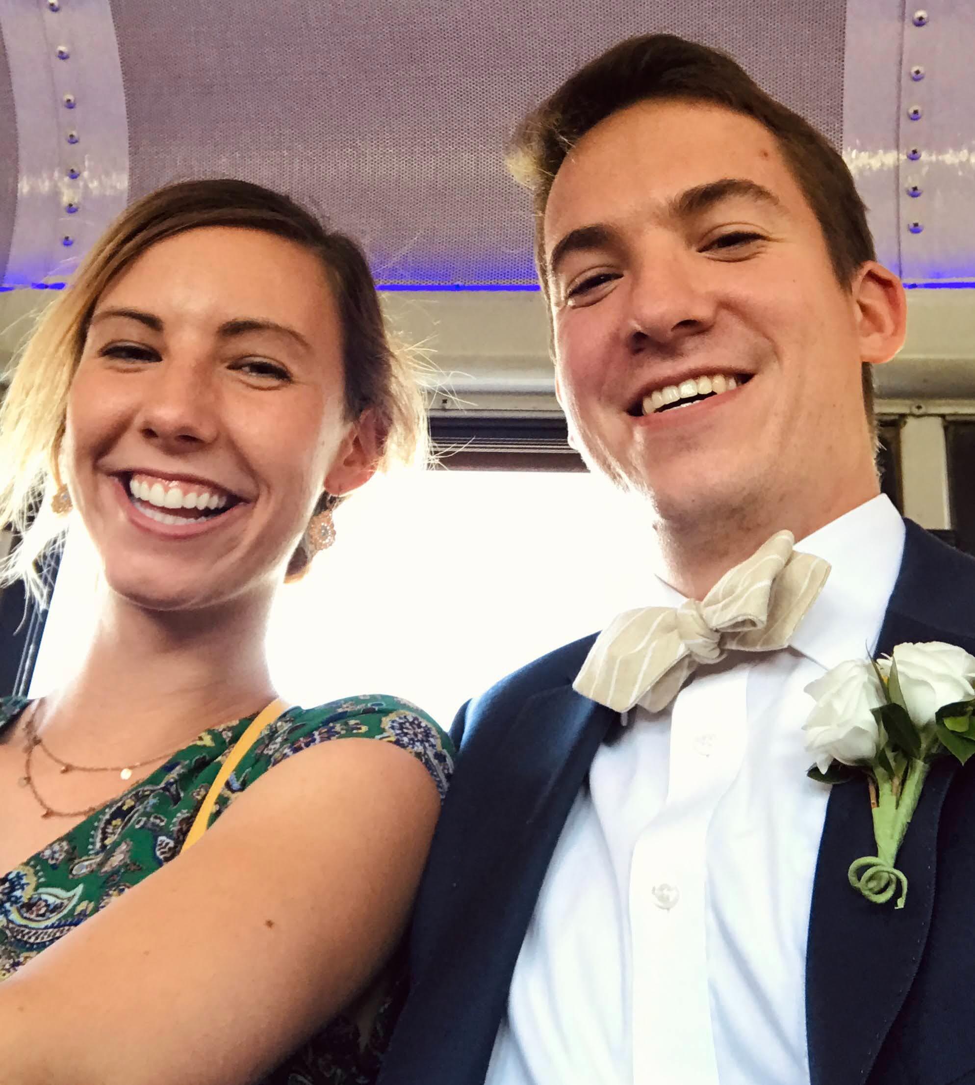 Celebrating the marriage of our friends, Austin & Katrina.