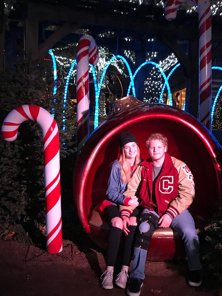 Our first Christmas together!