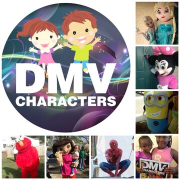DMV CHARACTERS - Costumed Character - Richmond, VA - Hero Main