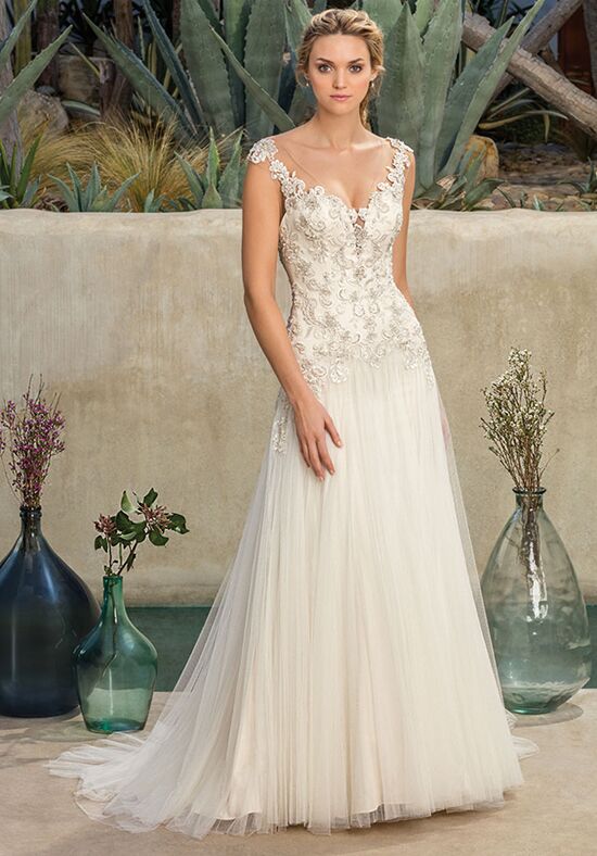 Casablanca Ivory Lace Wedding Dresses