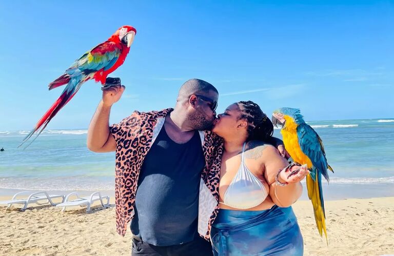 Our first international trip celebrating Elijah's birthday in the DR. 