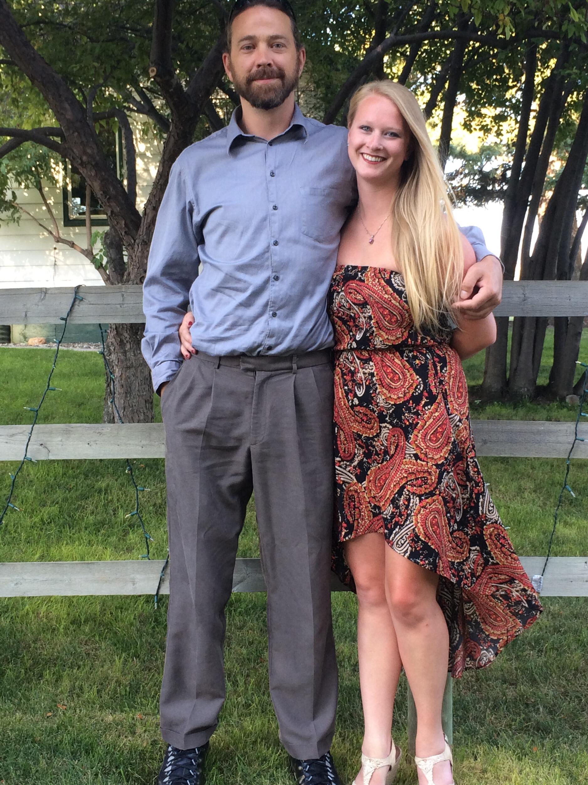 First event Rebecca and Joe attended as a couple. Bozeman, MT