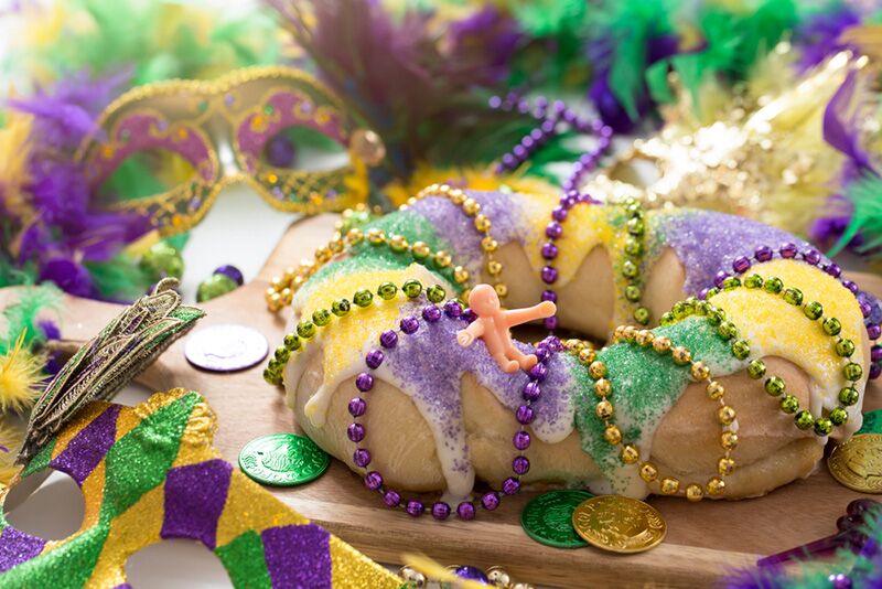 Mardi Gras King Cake Tradition