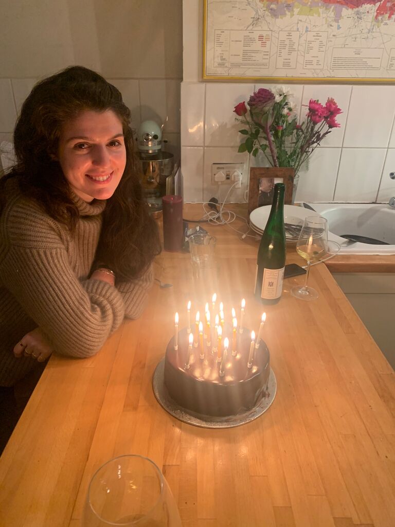 Maria Chiara reluctantly turns 30 in London (also because she couldn't go anywhere else).