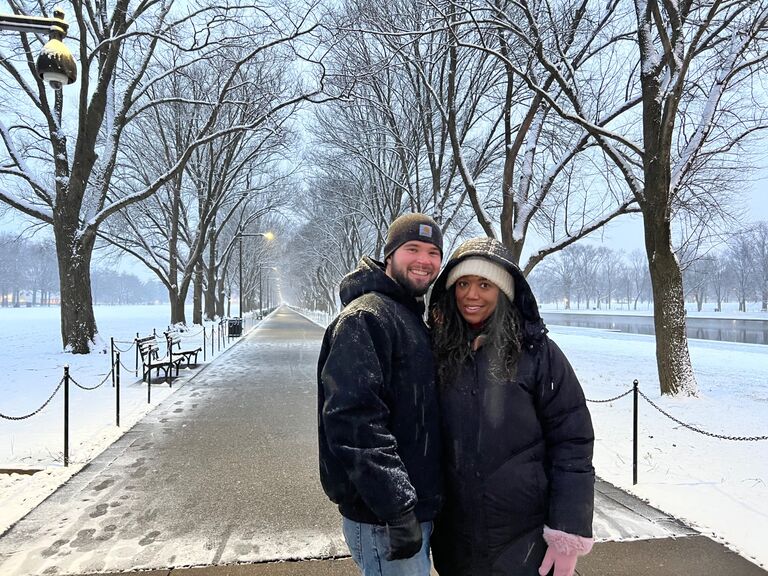 Snow days together