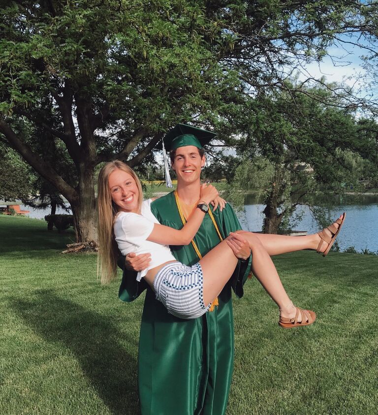 Bradley graduated! He committed to the University of Cincinnati and we started long-distance shortly after! 
