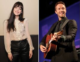 Dakota Johnson and Chris Martin