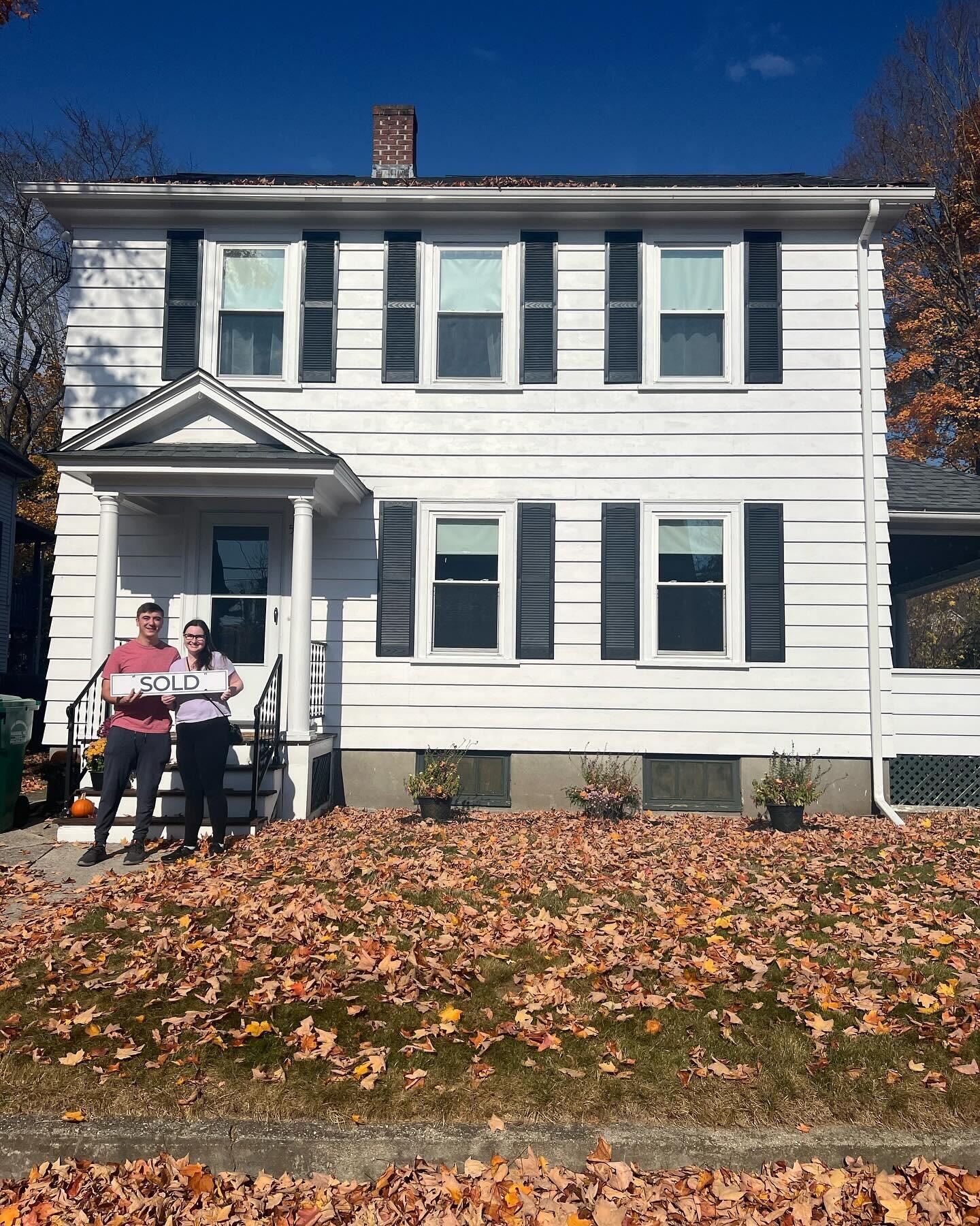 We bought our first house together! Even before our first year was up, we knew we wanted to spend forever with each other ❤️