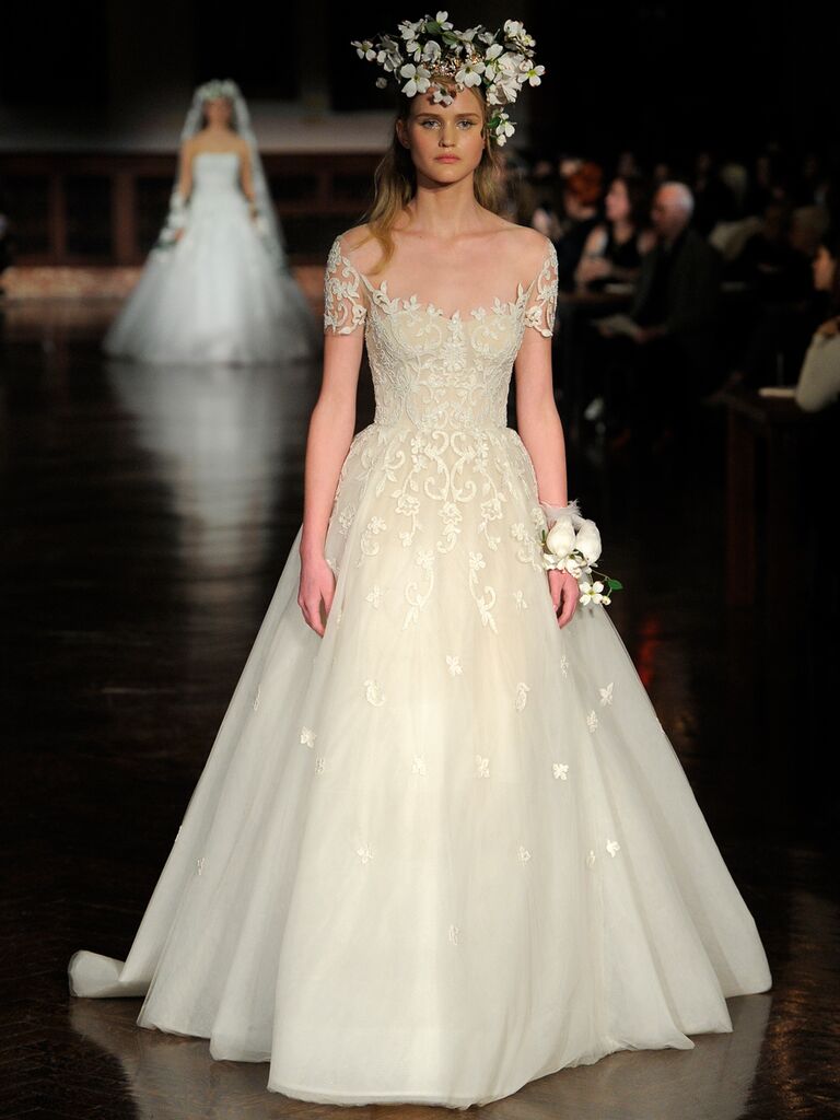 reem acra wedding dress