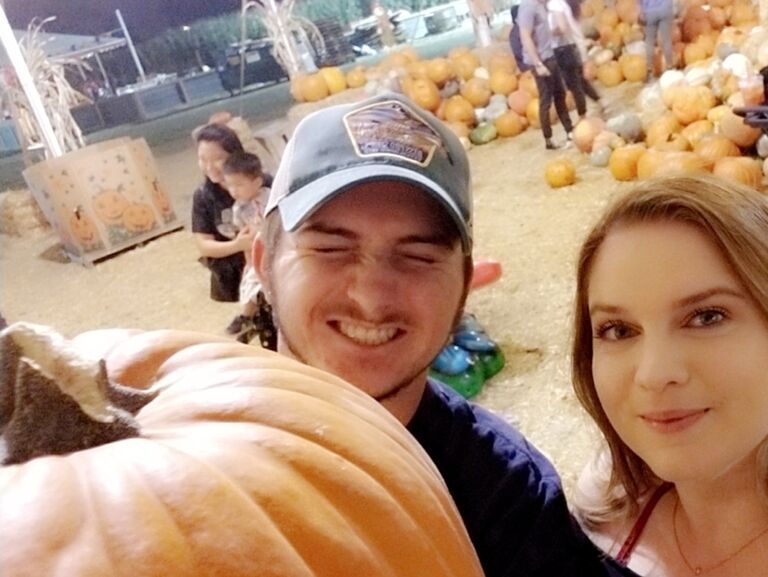 Pumpkin patch visit