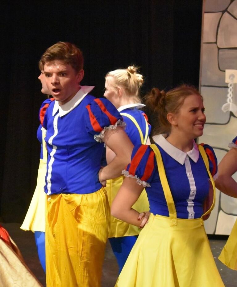 Where it all began! Scenes from Shrek the Musical where Noah and Stephanie first met! 