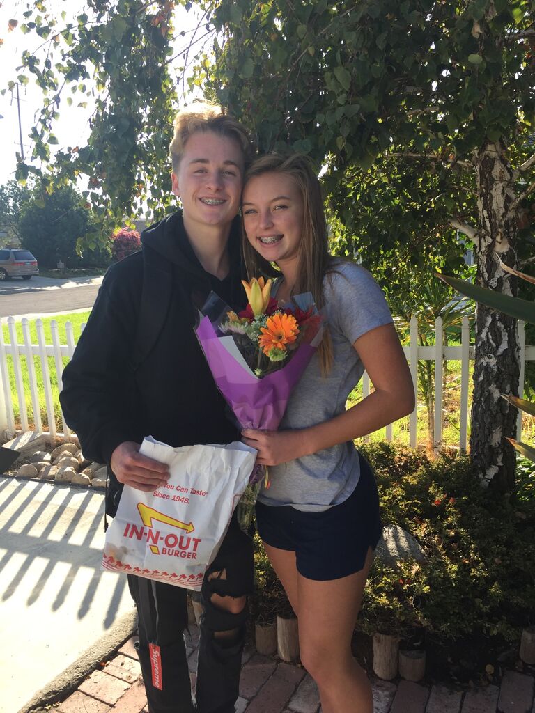 Camden asking Kaitlyn to homecoming